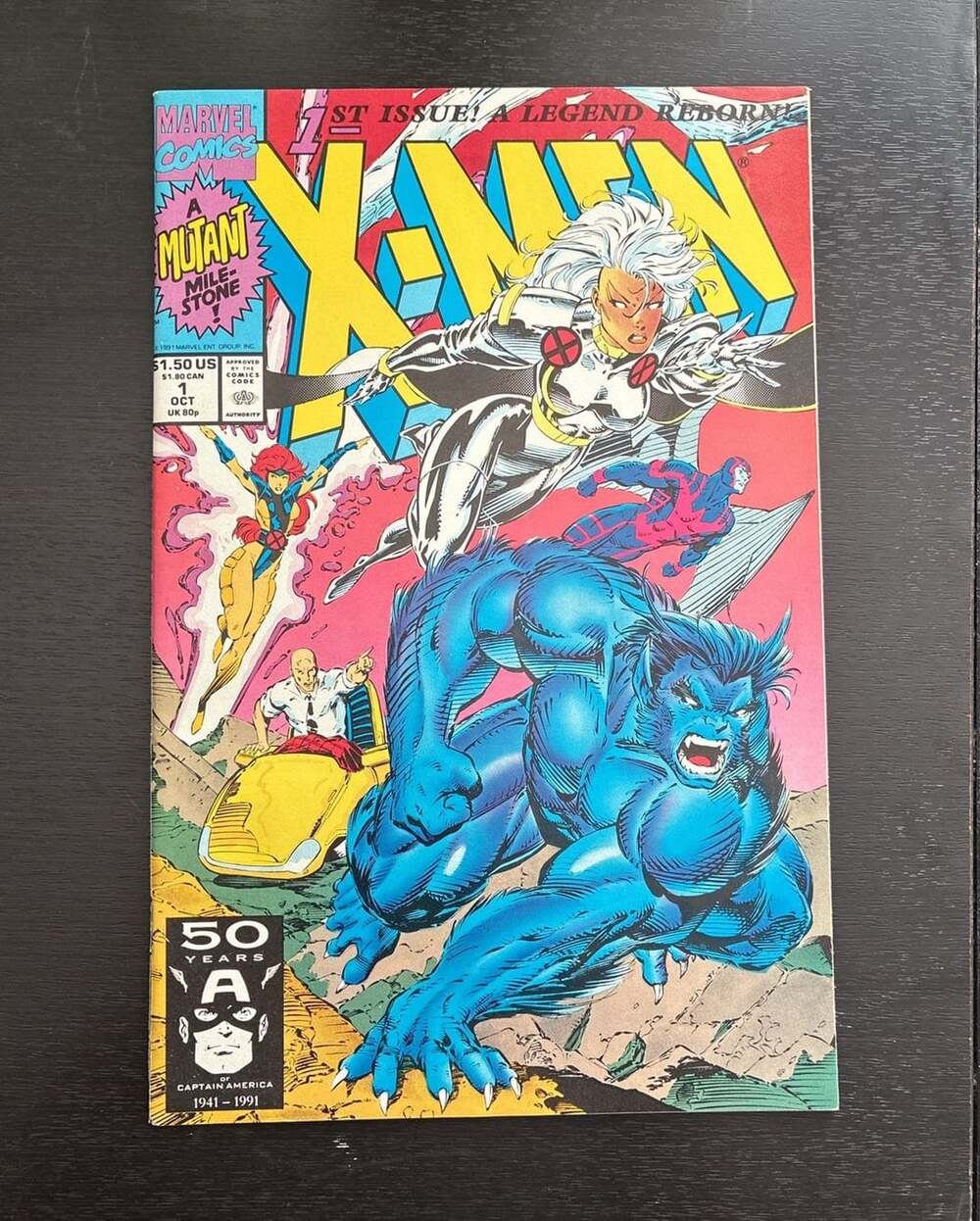X-Men #1 1991 "A Mutant Mile Stone" Comic Book - Marvel Comics